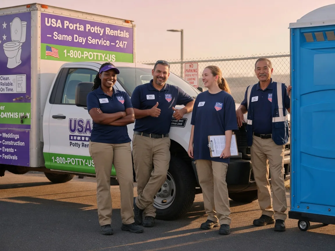 Porta Potty Rental company in Newtonville, NJ